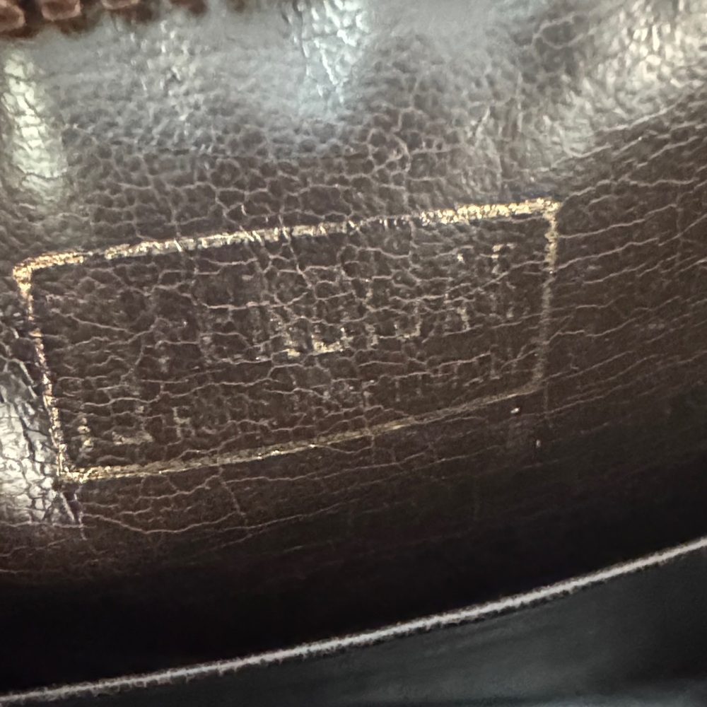 Authentic Fendi Tan Monogram Clutch/Pouch with COA - Picture 9 of 12
